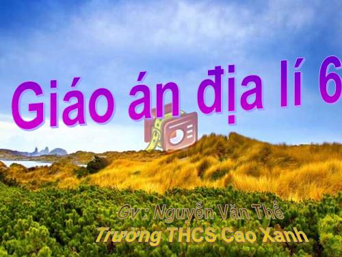 Bài 13. Địa hình bề mặt Trái Đất