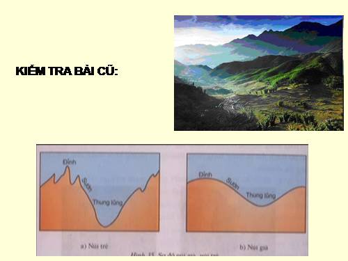 Bài 13. Địa hình bề mặt Trái Đất