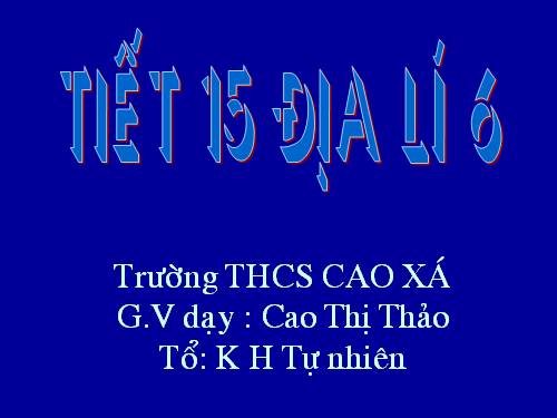 Bài 13. Địa hình bề mặt Trái Đất