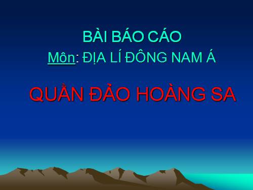 hoàng sa