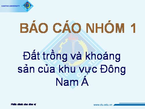 Bài 15. Các mỏ khoáng sản