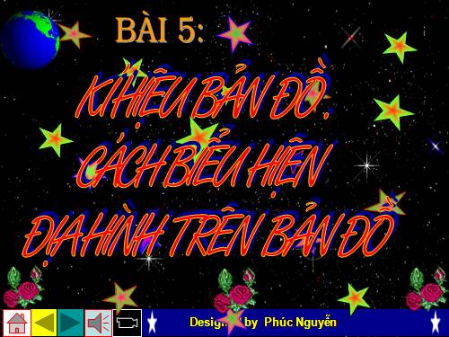 Bài 5. Kí hiệu bản đồ. Cách biểu hiện địa hình trên bản đồ