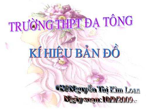 Bài 5. Kí hiệu bản đồ. Cách biểu hiện địa hình trên bản đồ