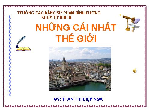 20 THÀNH PHỐ TỐT NHẤT THẾ GIỚI