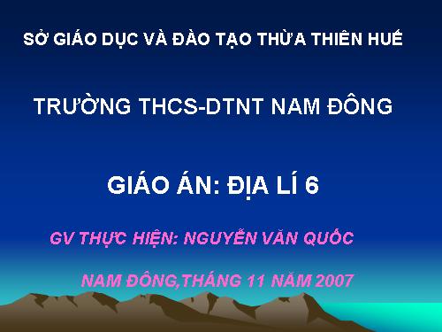 Bài 5. Kí hiệu bản đồ. Cách biểu hiện địa hình trên bản đồ