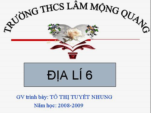 Bài 14. Địa hình bề mặt Trái Đất (tiếp theo)