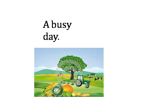 a busy day