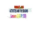 Unit 13. Activities and the seasons