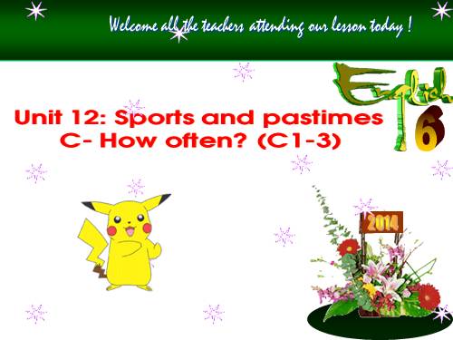 Unit 12. Sports and pastimes