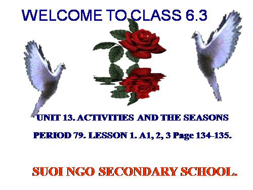 Unit 13. Activities and the seasons