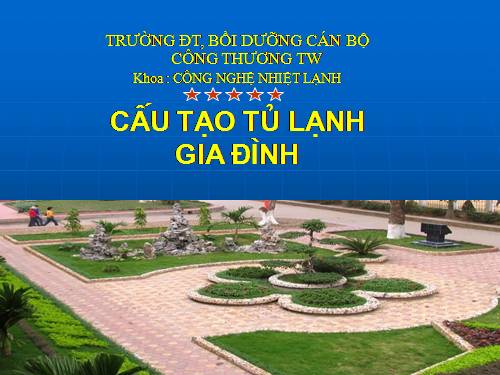 Cấu tạo tủ lạnh