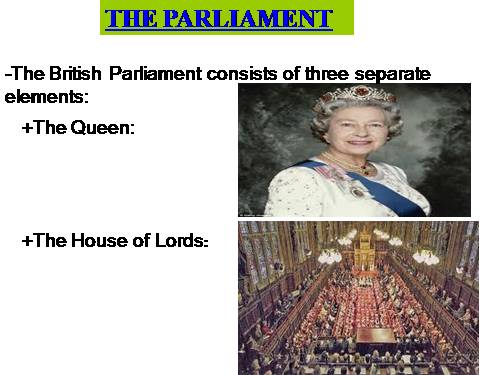 The paliament of Britain