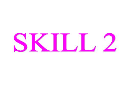 unit 1 -skill 2 lop thi diem