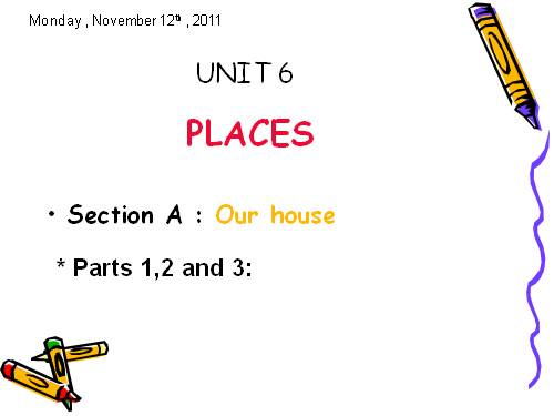 Unit 6. Places