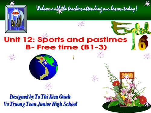 Unit 12. Sports and pastimes