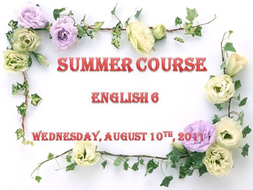 summer course 4