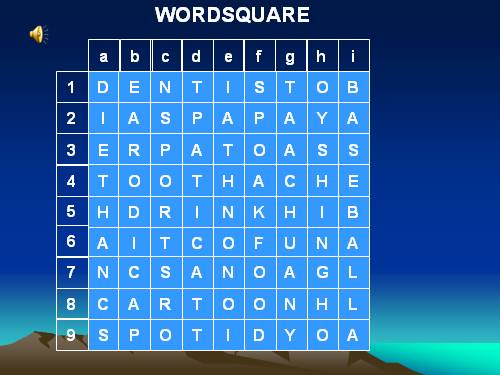 Wordsquare