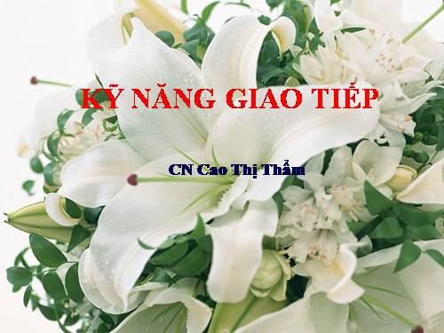 Ky nang giao tiep nganh nghe