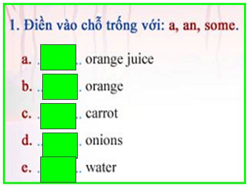 70 slides bai tap hay Unit 10 Grade 6