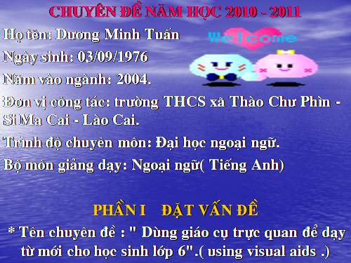 chuyen de anh van 6 hay.