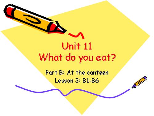 Unit 11. What do you eat?