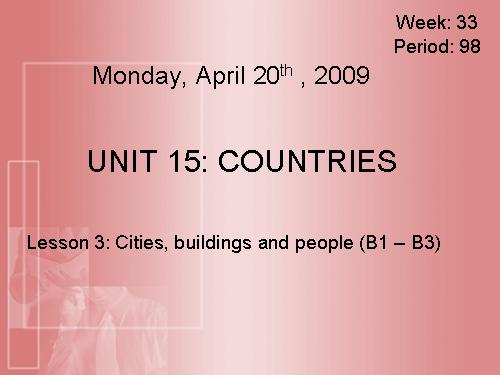 Unit 15. Countries