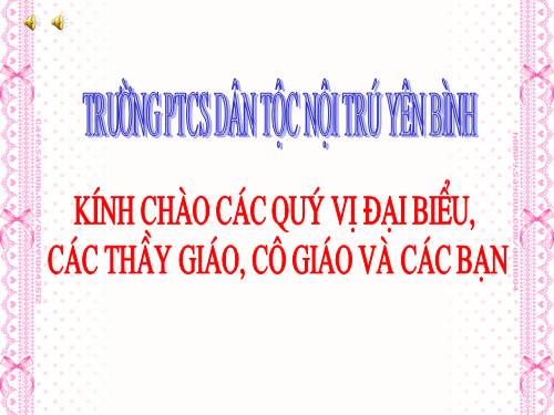 Truong DTNT Yen Binh