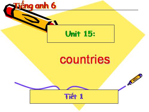 Unit 15. Countries