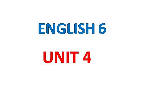 Unit 4. Big or small?