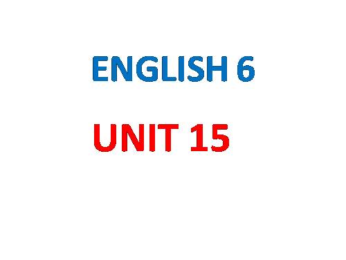 Unit 15. Countries