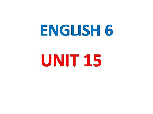 Unit 15. Countries