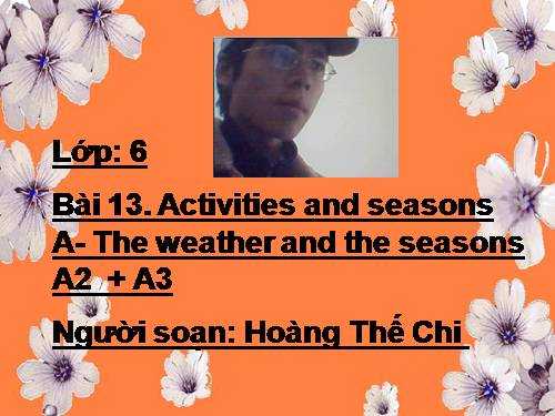 Unit 13. Activities and the seasons