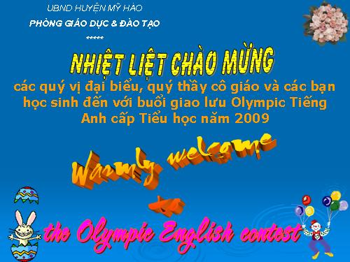 Ctrinh giao luu Olympic TA cap TH