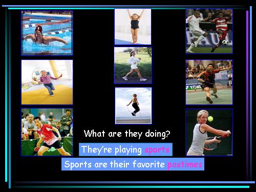 Unit 12. Sports and pastimes