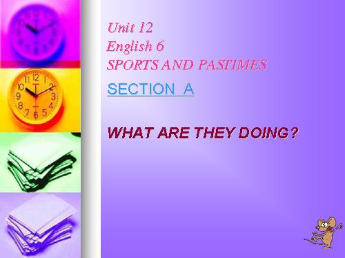 Unit 12. Sports and pastimes