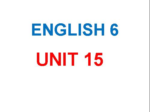 Unit 15. Countries