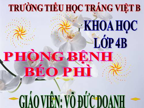 Bài 13. Phòng bệnh béo phì