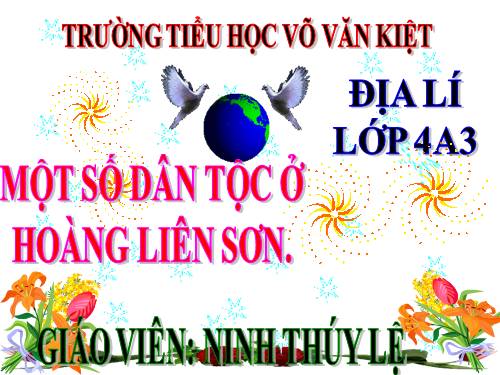 Bài 2. Một số dân tộc ở Hoàng Liên Sơn