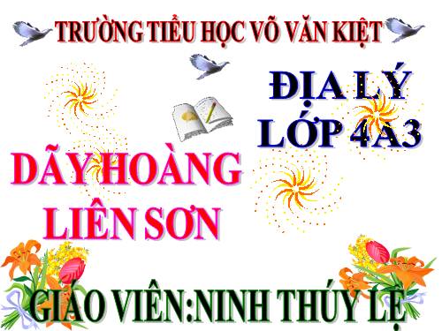 Bài 1. Dãy Hoàng Liên Sơn