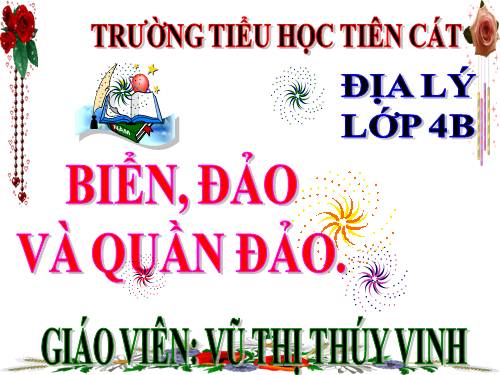 Bài 29. Biển, đảo và quần đảo