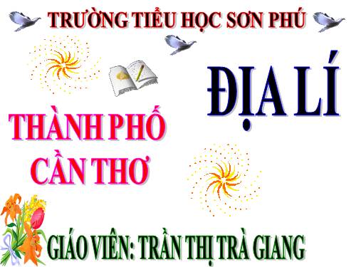 Bài 22. Thành phố Cần Thơ