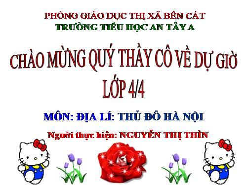 Bài 15. Thủ đô Hà Nội