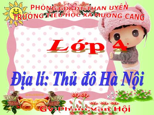 Bài 15. Thủ đô Hà Nội