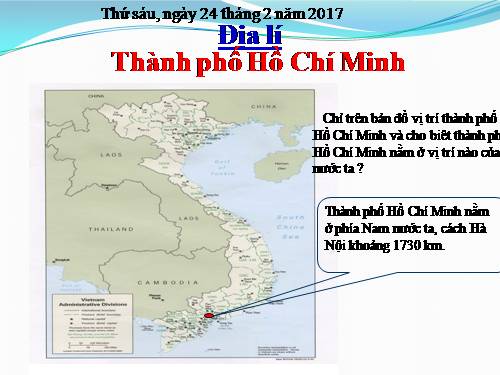 Bài 21. Thành phố Hồ Chí Minh