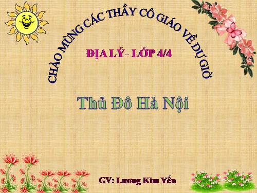 Bài 15. Thủ đô Hà Nội