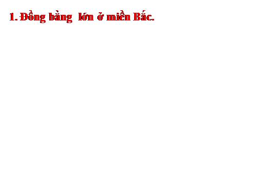 Bài 11. Đồng bằng Bắc Bộ