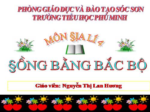 Bài 11. Đồng bằng Bắc Bộ