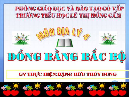 Bài 11. Đồng bằng Bắc Bộ