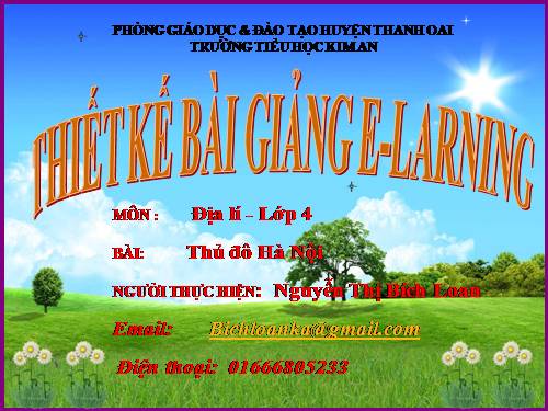 Bài 15. Thủ đô Hà Nội