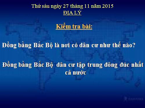 Bài 13-14. Hoạt động sản xuất của người dân ở đồng bằng Bắc Bộ